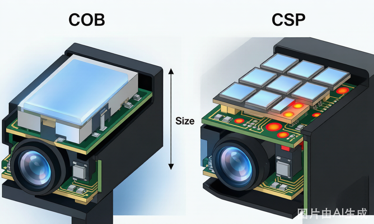 COB vs CSP Packaging